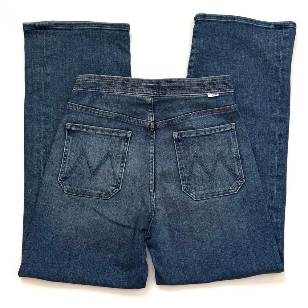 MOTHER The Rambler Tie Waist Straight Leg Jeans In Hop On Hop Off Size 27 - Picture 3 of 8